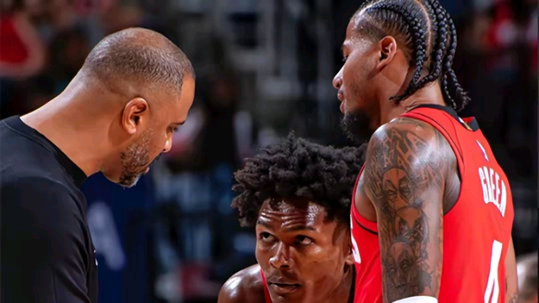 休斯敦火箭训练开放日，国际比赛日外线爆发引欢呼，欧超杯在即，赛程密集仍需轮换